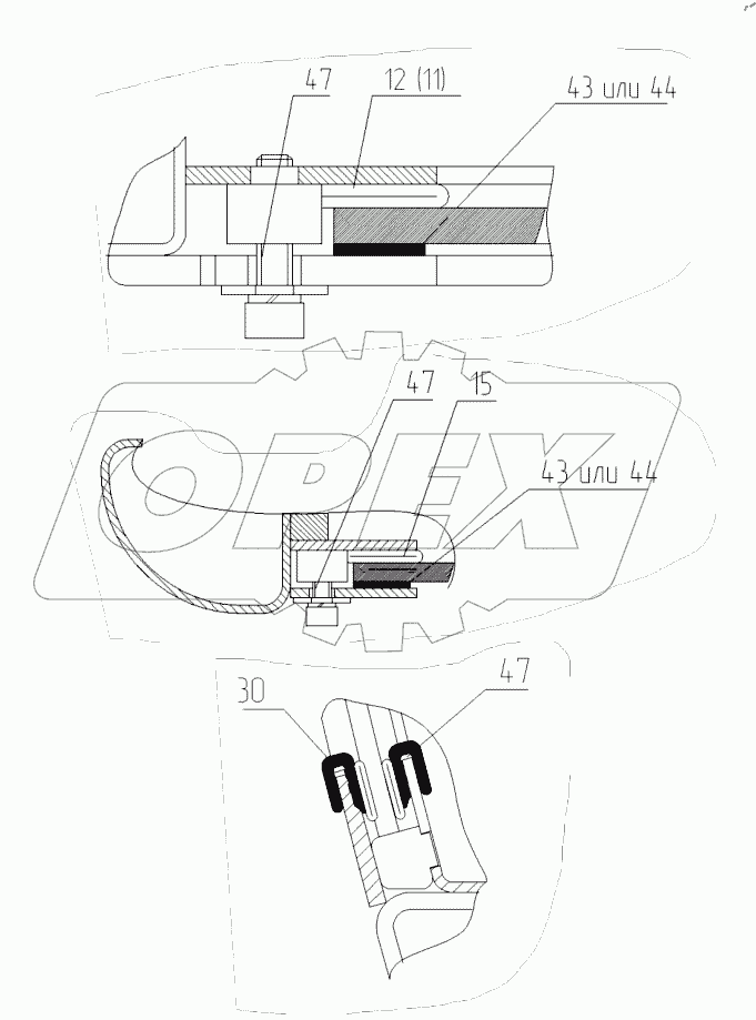  Установка стекол. 30-00-23.70.000