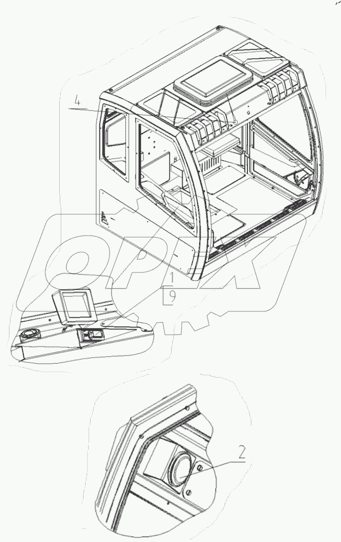  Установка стереосистемы. 30-00-23.85.000