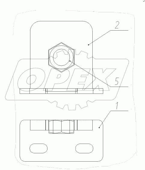  Замок капота. 30-00-22.00.020