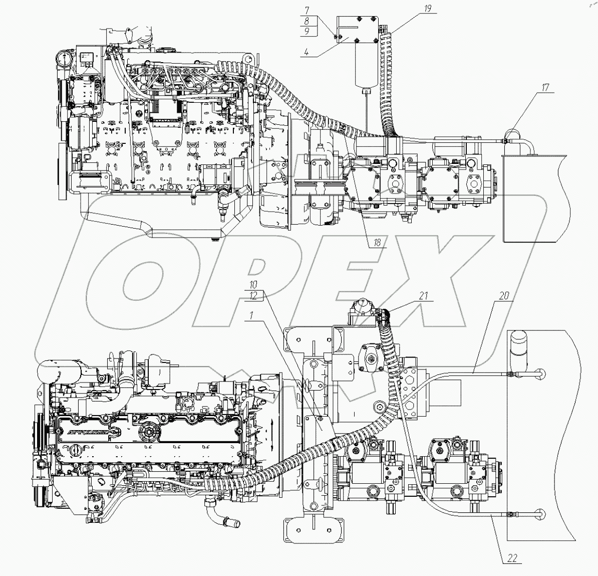  Установка топливопроводов. 28-00-28.05.000