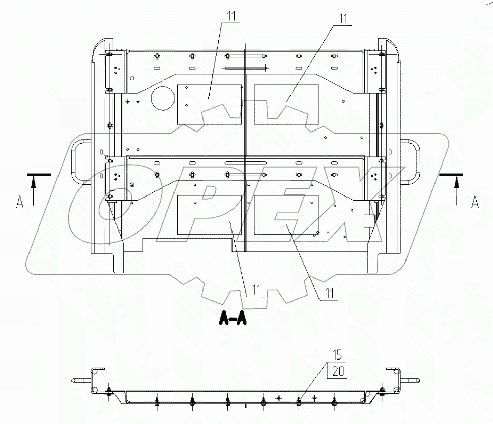  Установка перегородок. 30-00-28.09.000