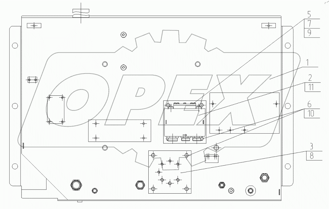  Бак гидравлический. 28-00-42.00.050