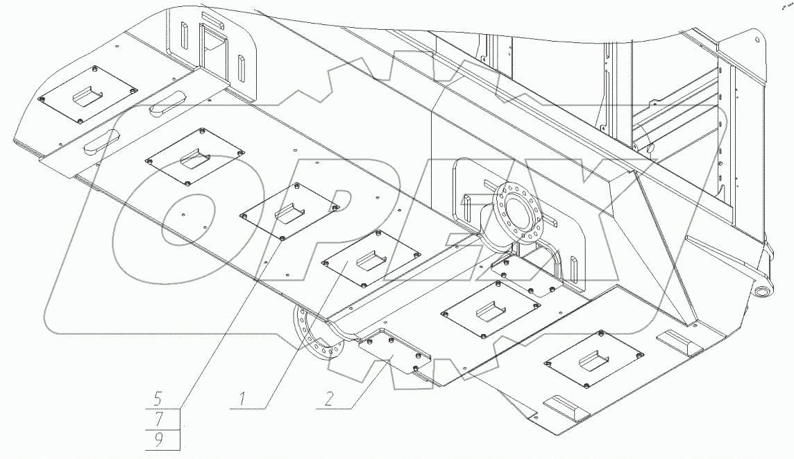  Установка крышек люков. 30-00-20.60.100
