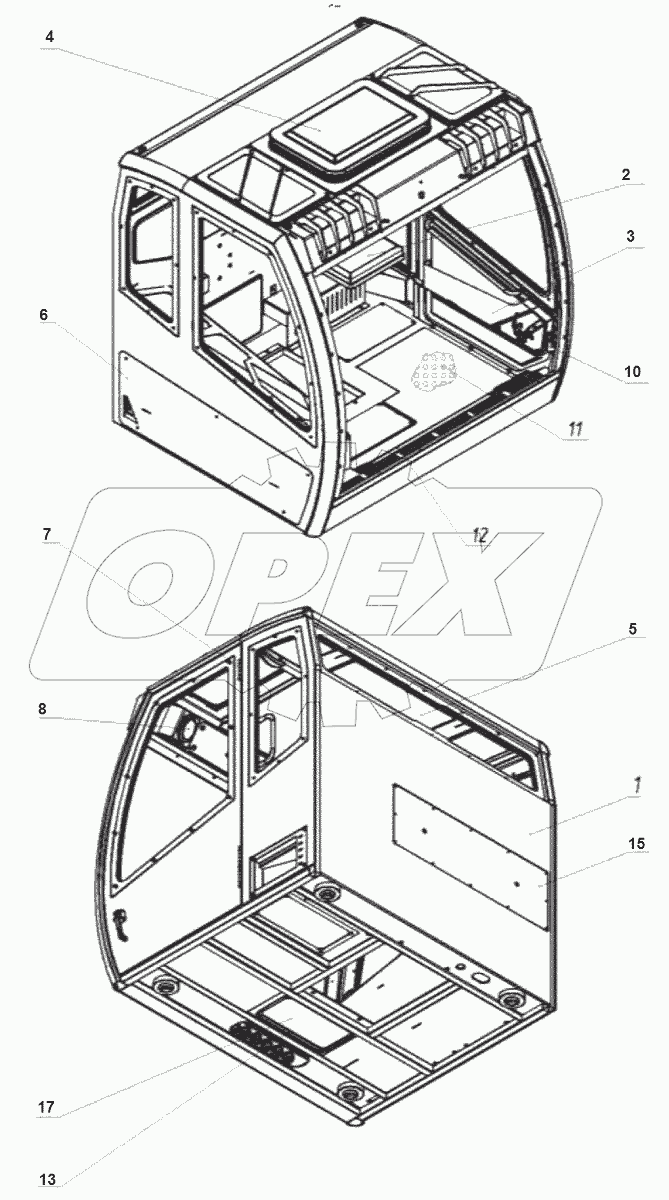  30-00-23.00.000 Кабина