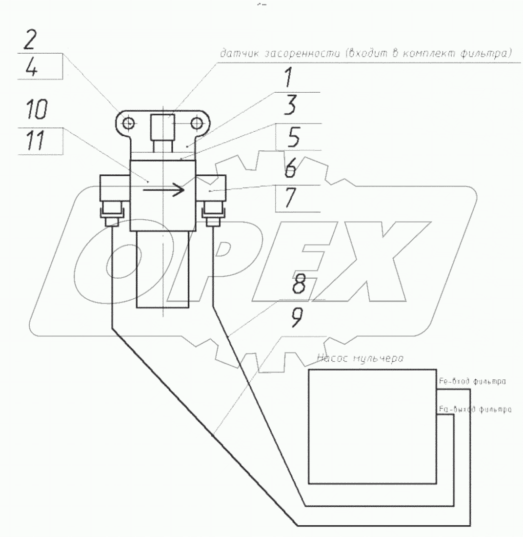  30-00-41.20.000 Фильтр насоса