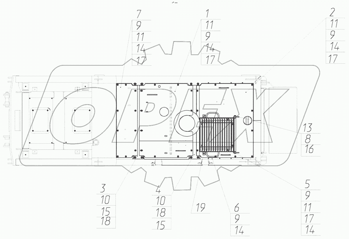  30-00-20.30.000 Установка облицовки верхней
