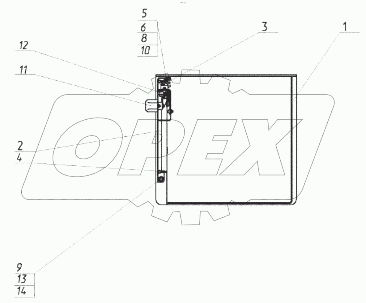  30-00-55.80.000 Ящик инструментальный