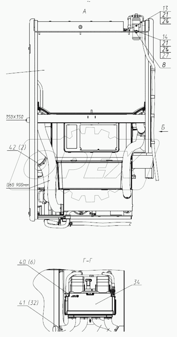  Установка кондиционера и отопителя