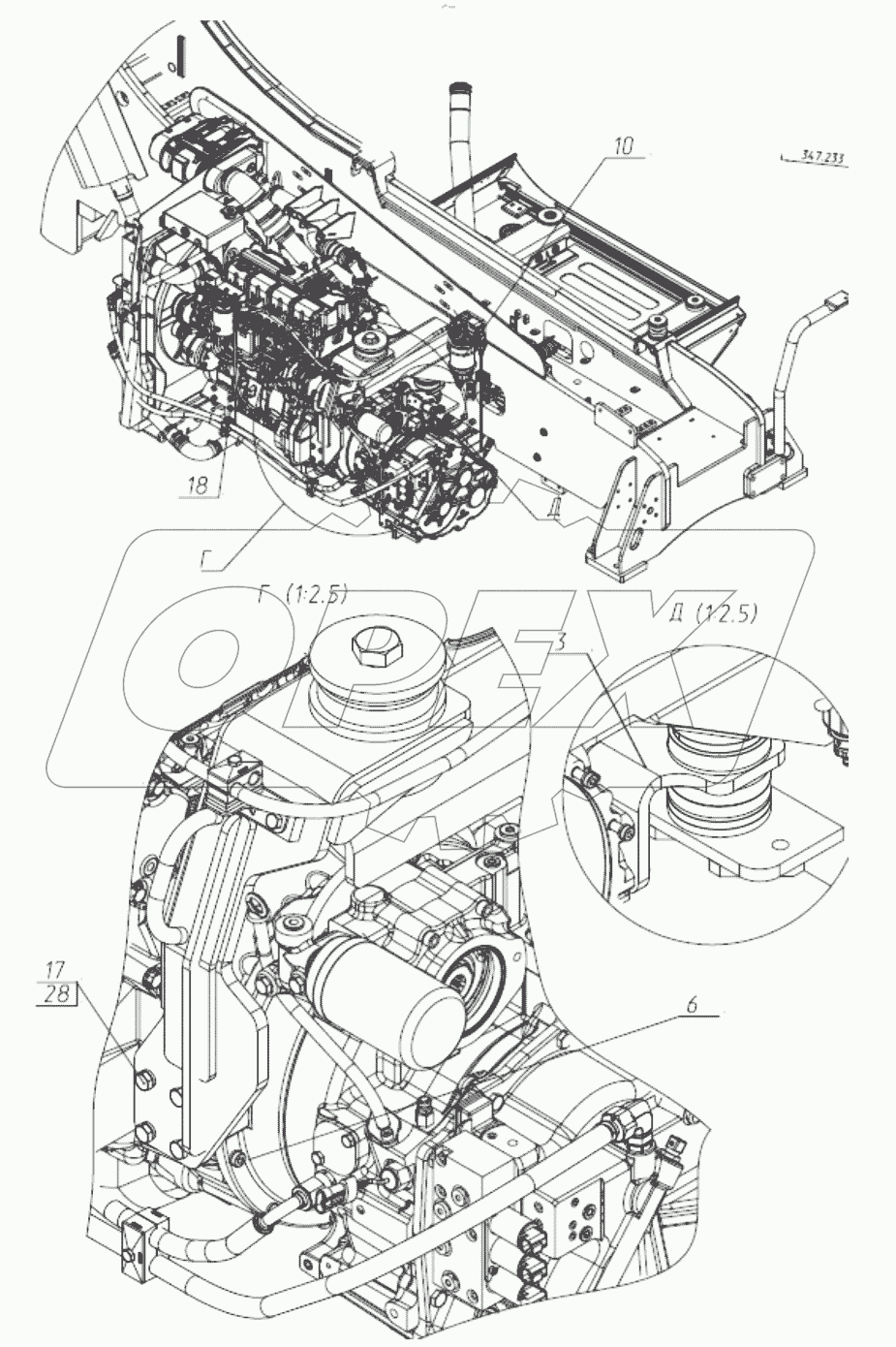  Установка силовая