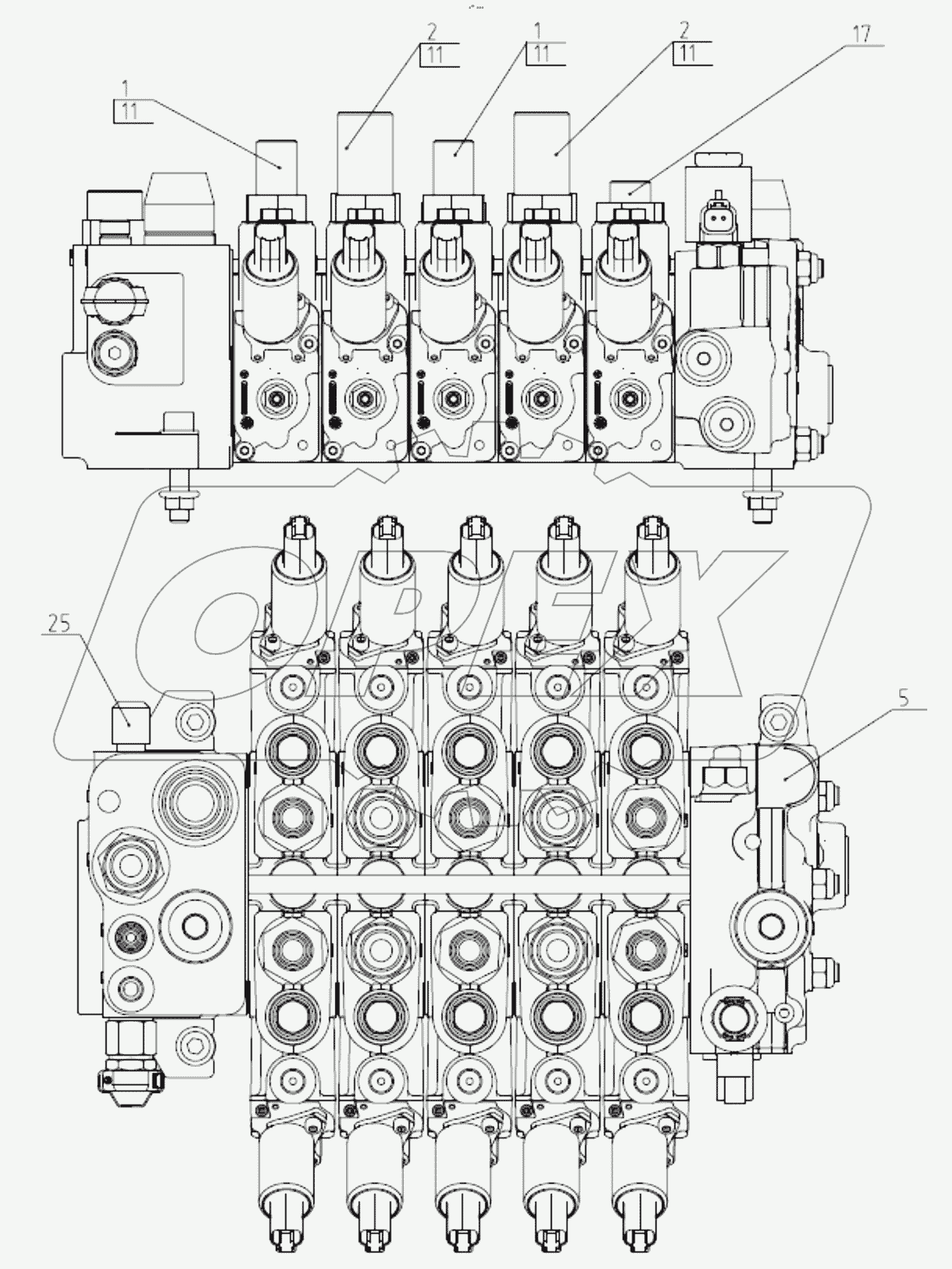  Сборка распределителя