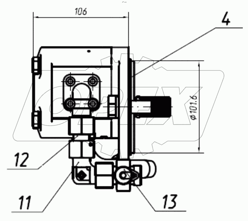  Установка насоса НШ