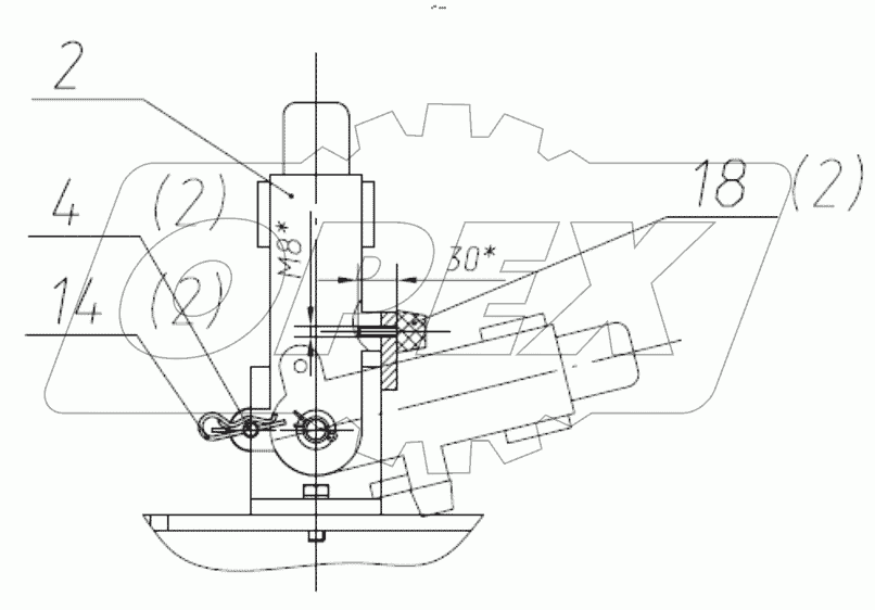  Установка буфера рабочего оборудования