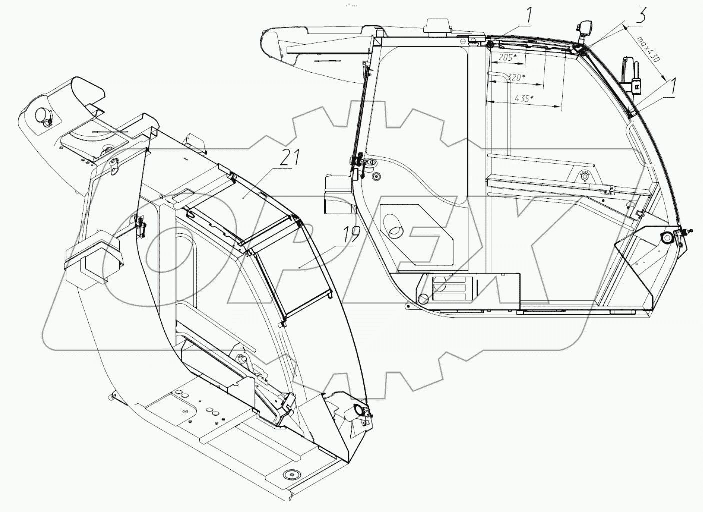  Установка солнезащитных элементов