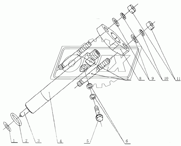 М3000-1112000 Сборка топливного инжектора