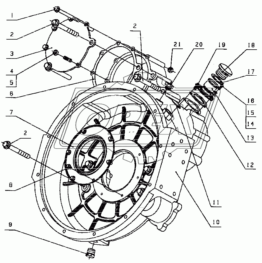 М3000-1600000 Сборка сцепления