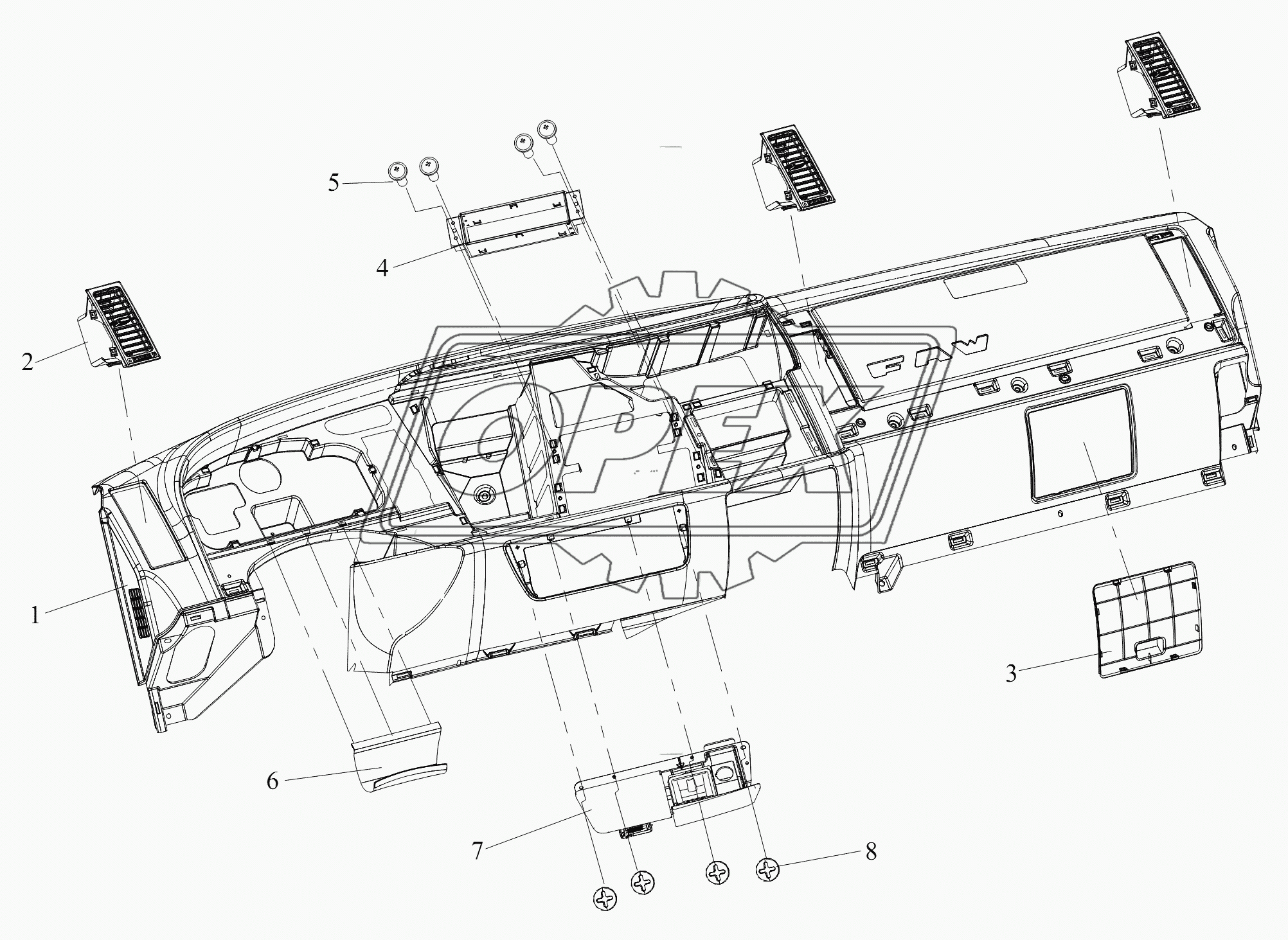 Приборная панель (II)