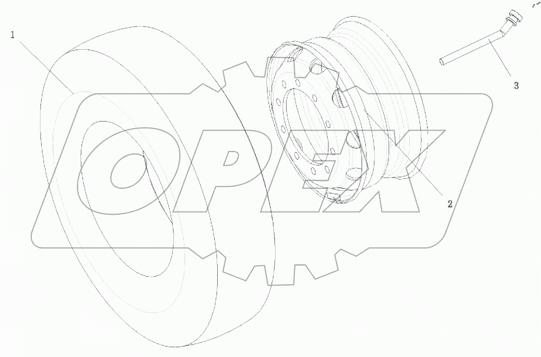  Колесо и шина в сборе