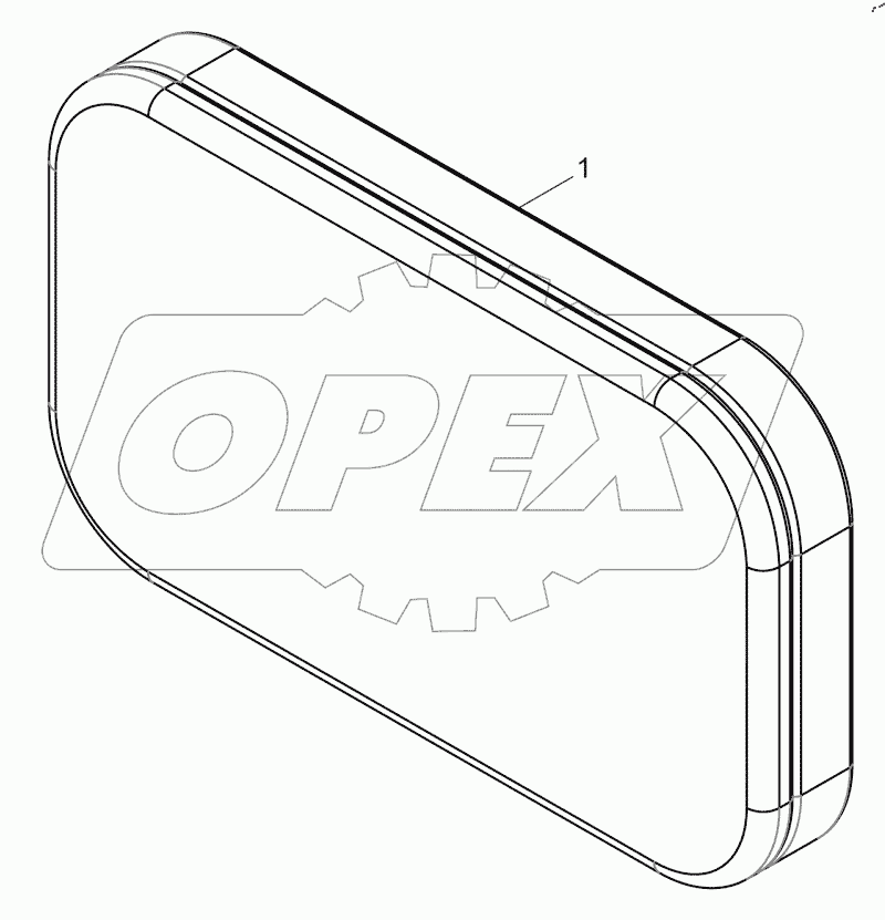 Боковой габаритный фонарь в сборе