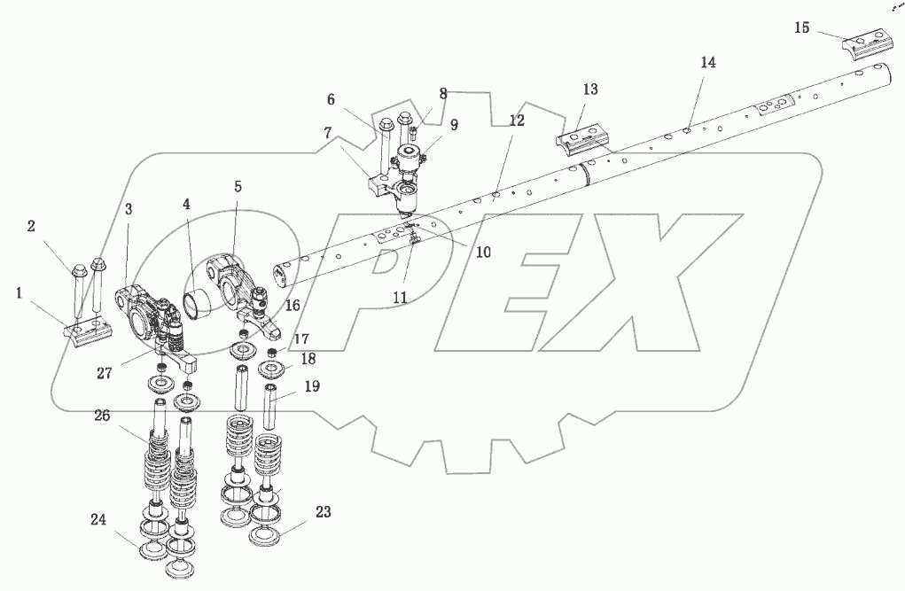  Логическая сборка клапана