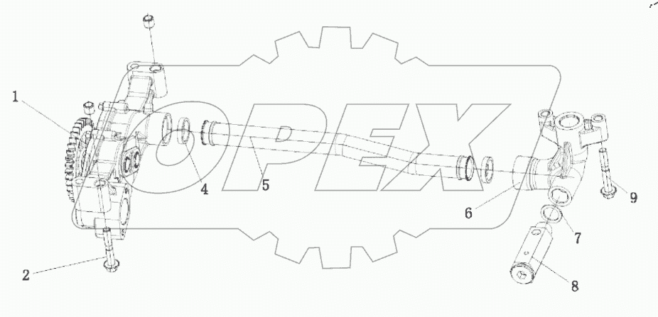  Масляный насос