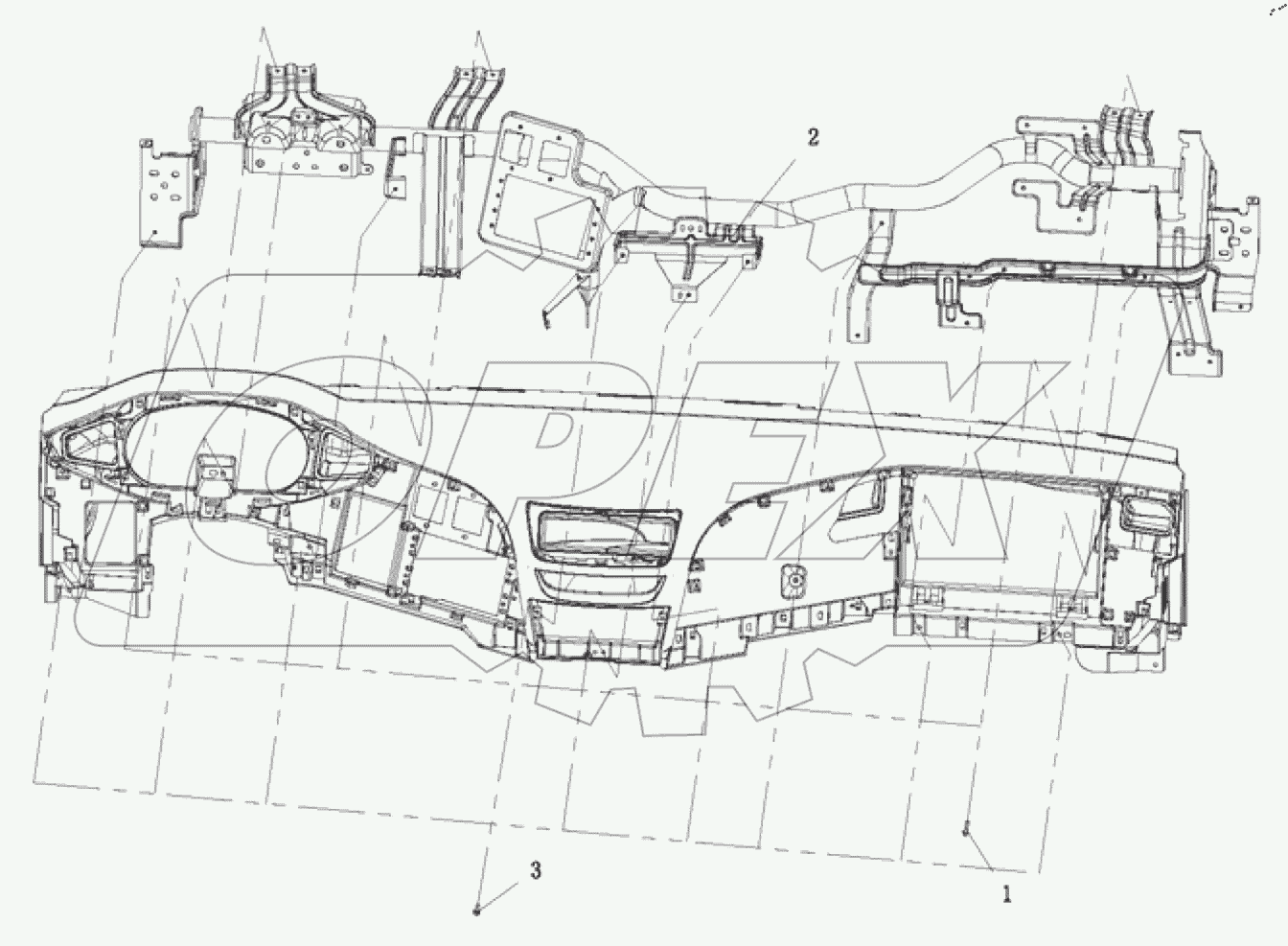  Компоненты приборной панели (2)