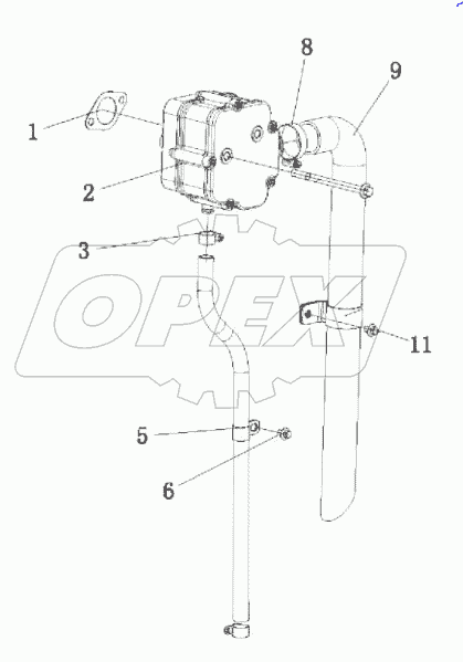  Система вентиляции картера