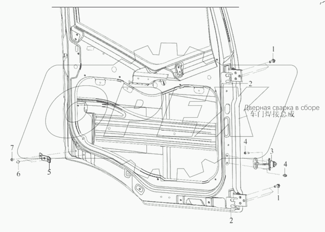  Дверная пробка