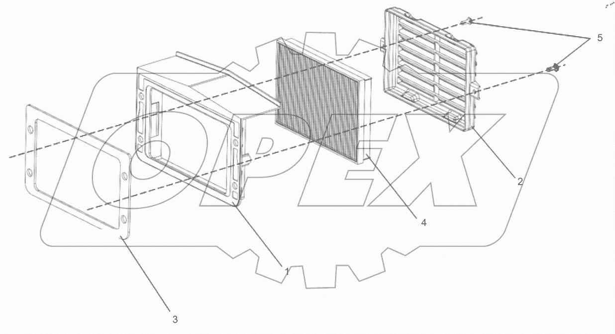  Внешний воздушный фильтр