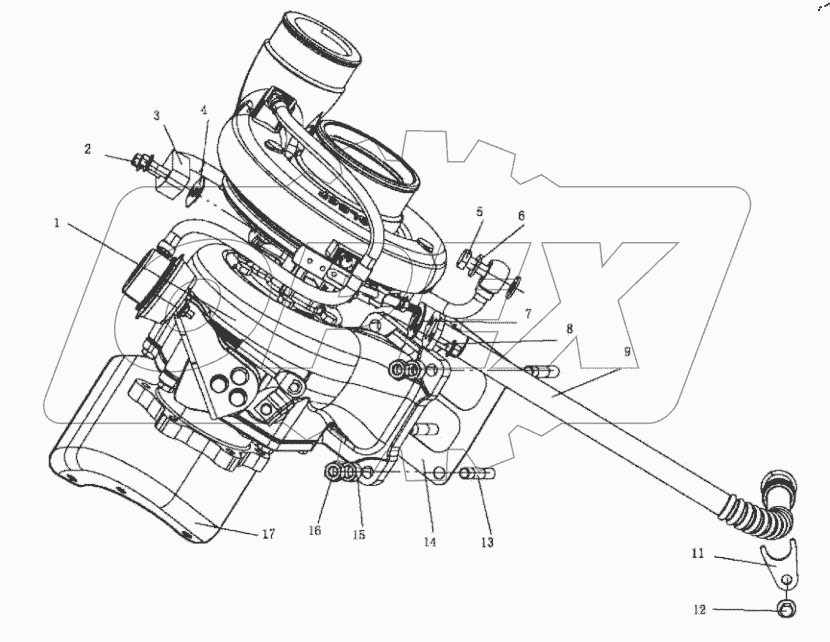  Турбокомпрессор