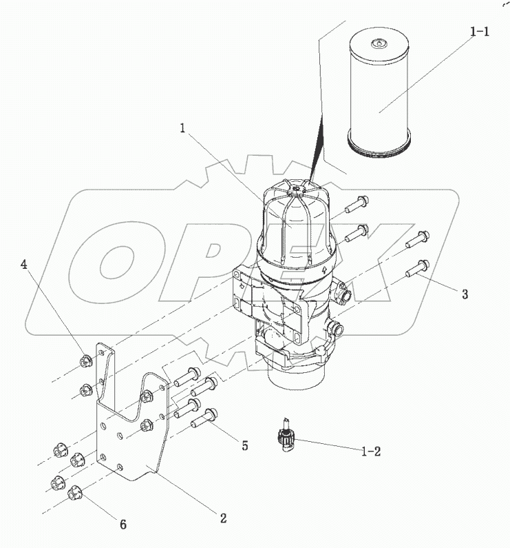  Топливный фильтр