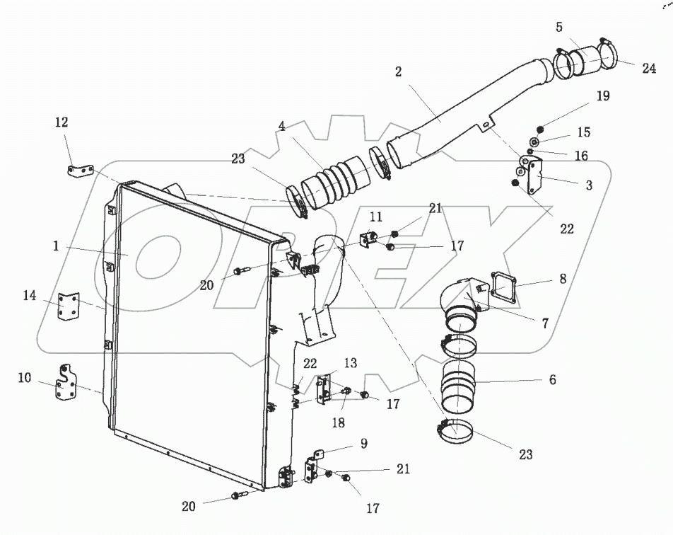  Интеркулер логическая сборка