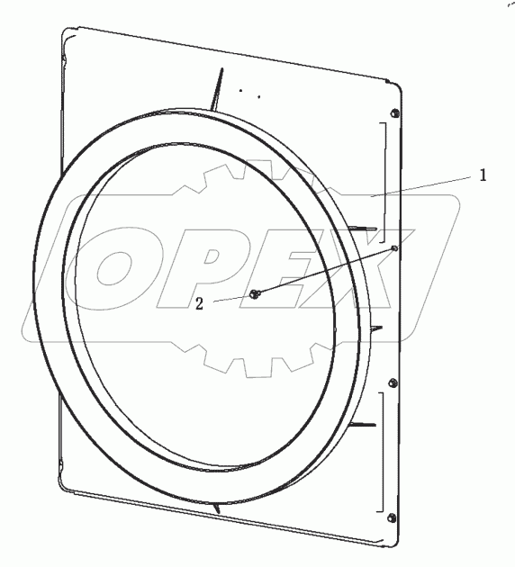  Логический узел вытяжки вентилятора