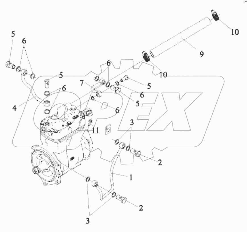  Воздушный компрессор (II)