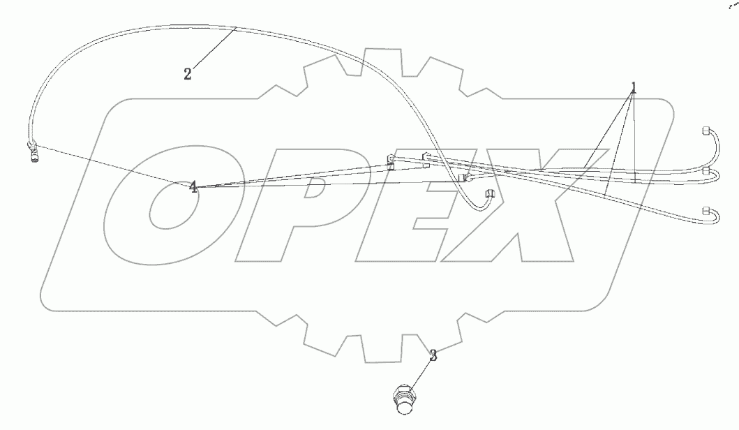  Блок логики исполнительного механизма переключателя