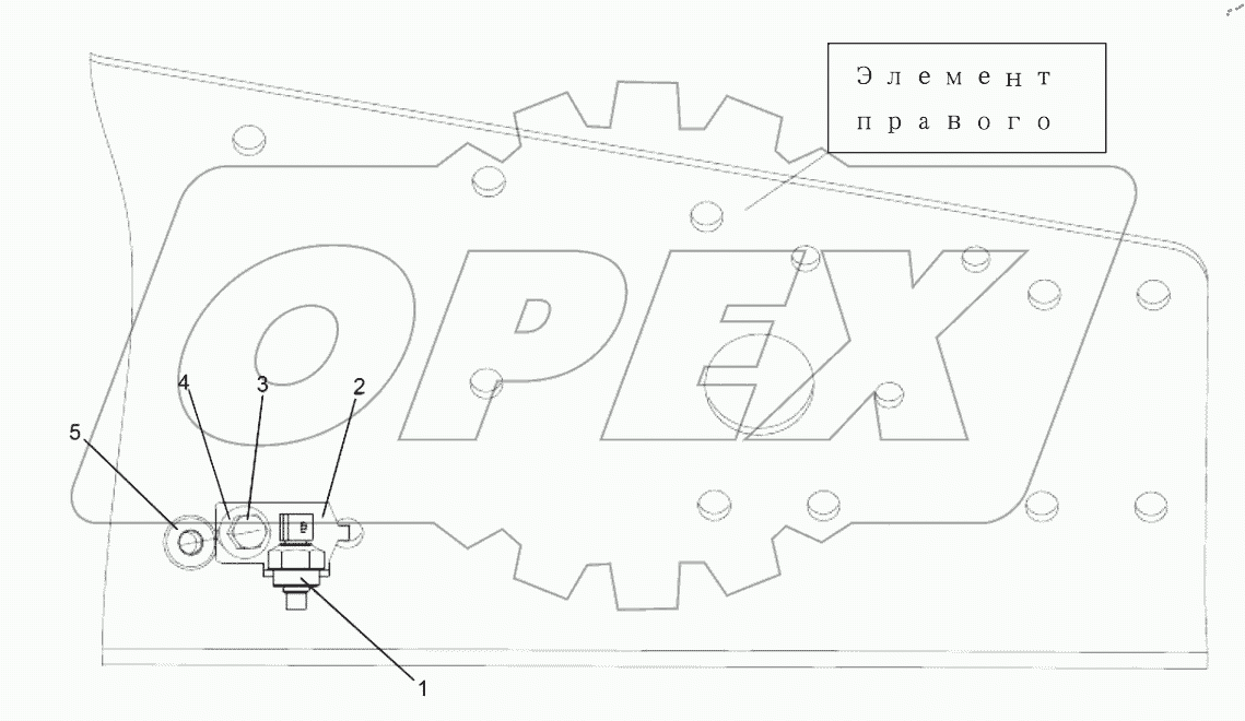  Схема датчика температуры атмосферного воздуха