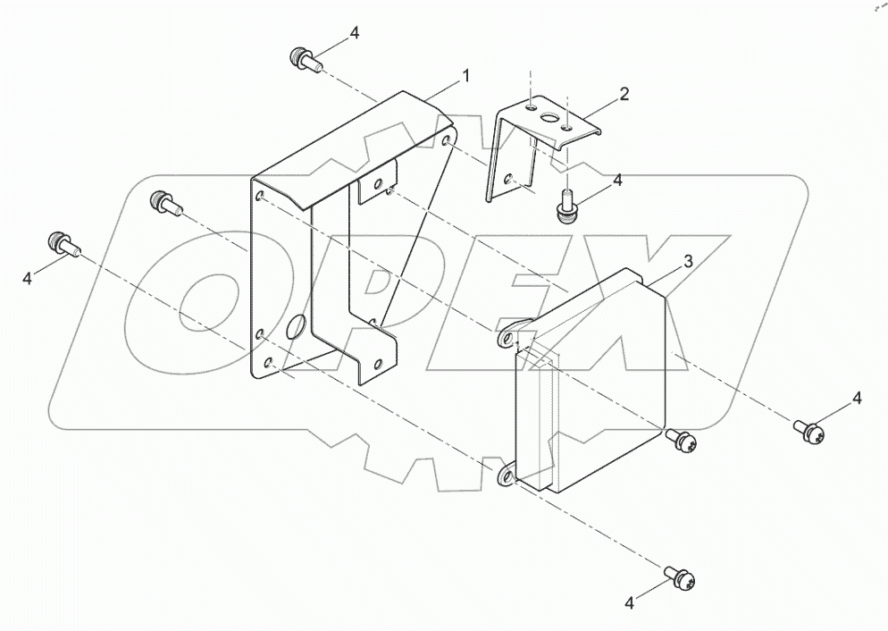  Схема датчика температуры атмосферного воздуха