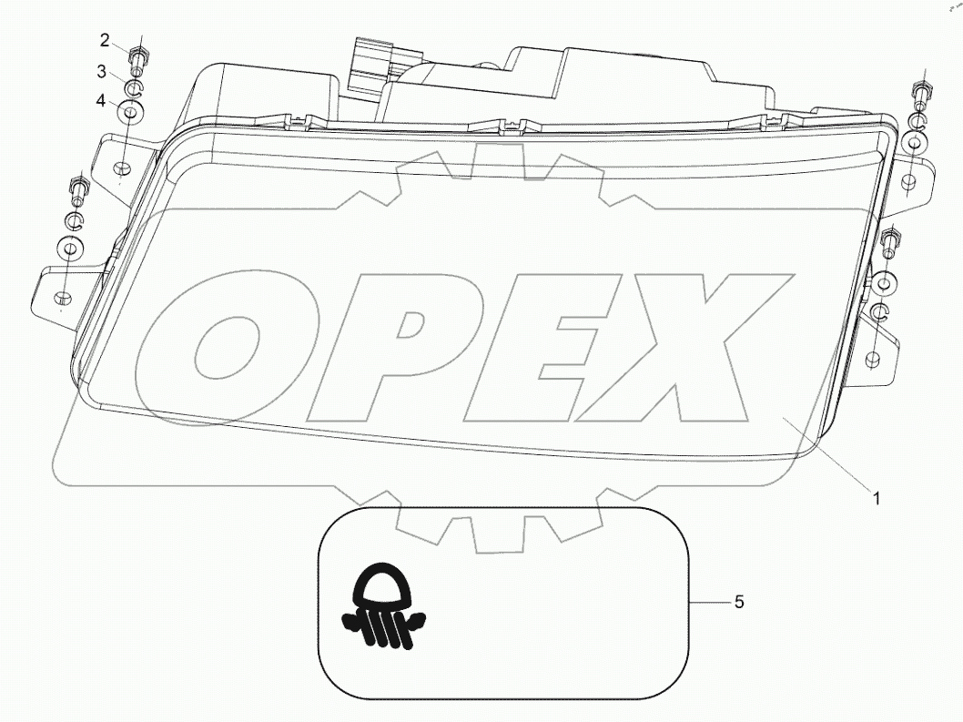  Схема аккумулятора и креплений