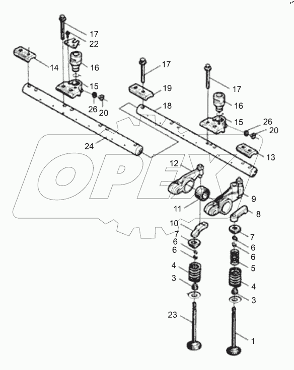  Система газораспределения