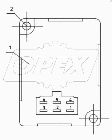  Мигалка в сборе