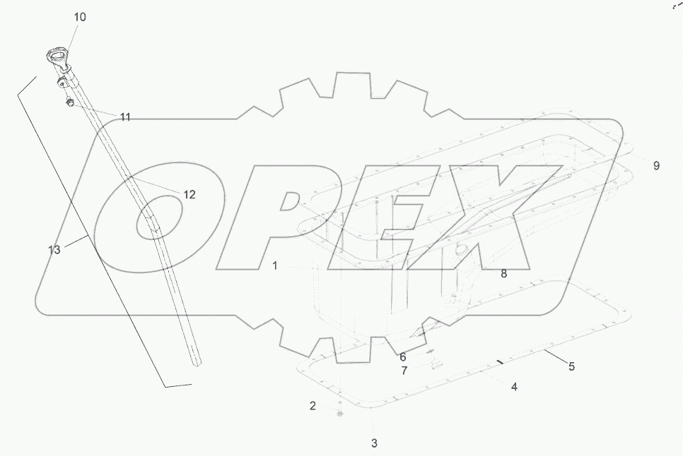  Масляный поддон