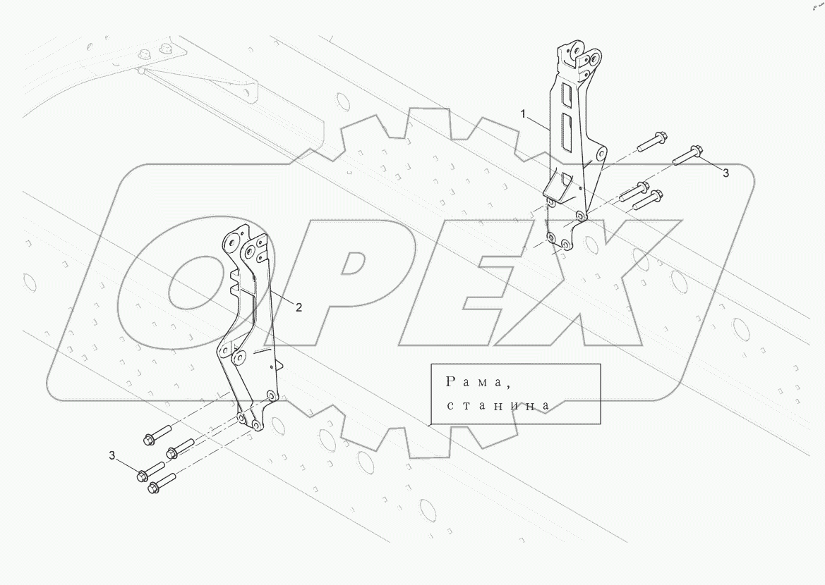  Устройство задней подвески кабины (II)