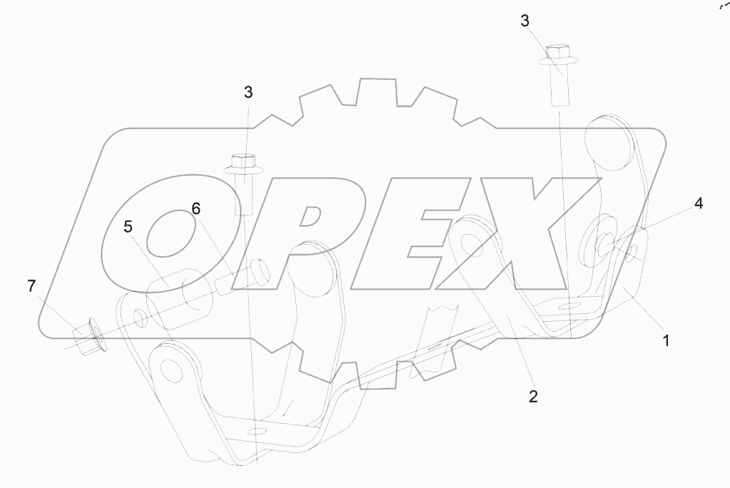  Кронштейн Огнетушителя