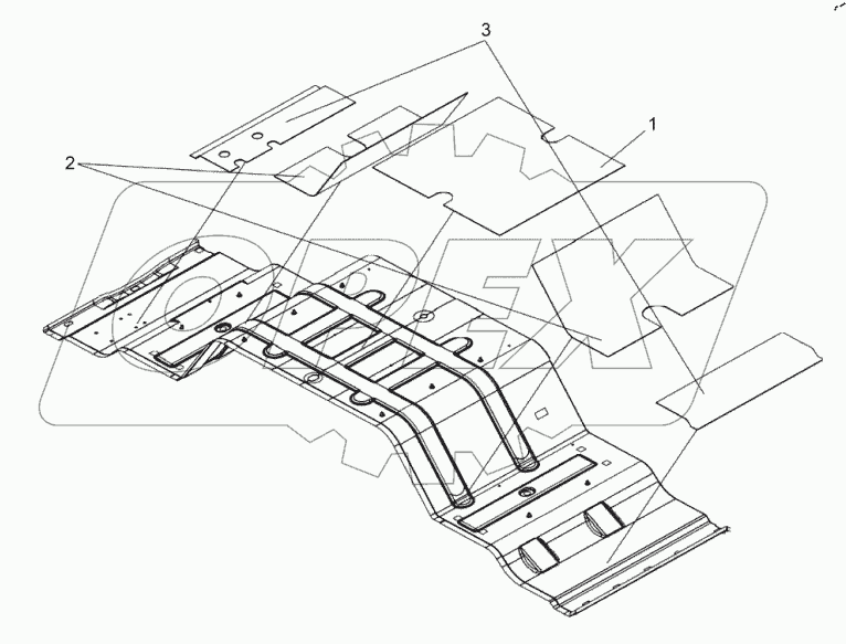  Звукоизолирующая подкладка для пола