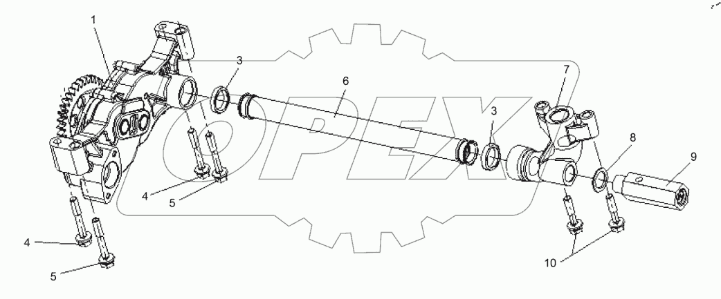 Масляный насос