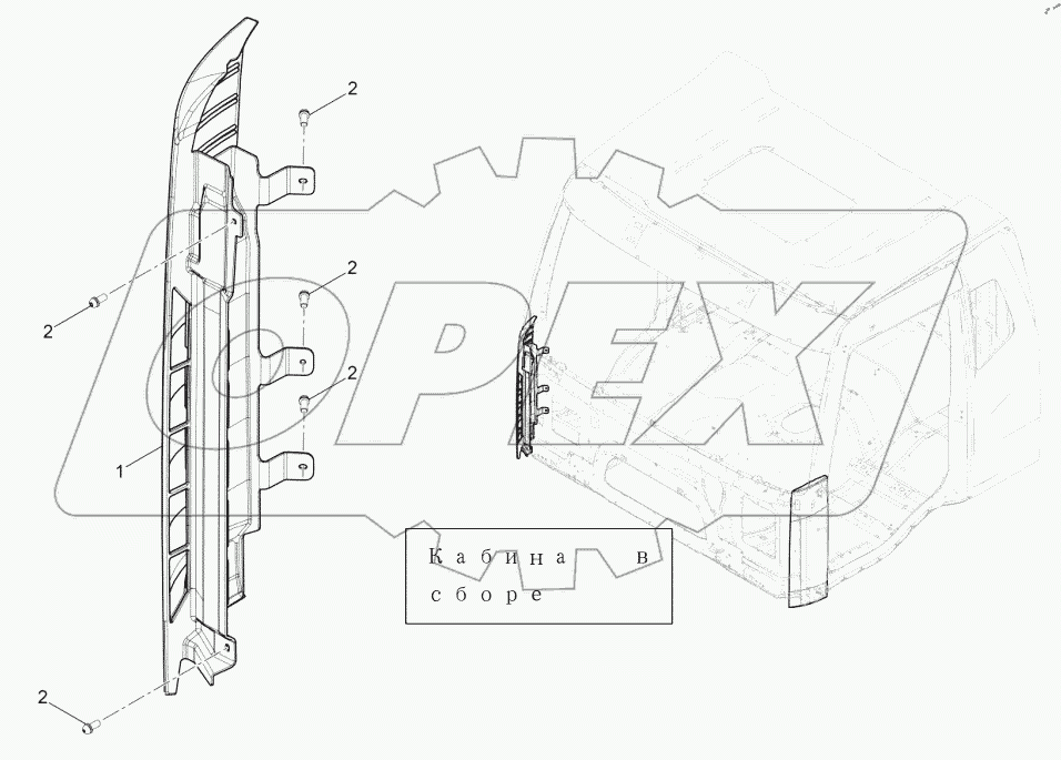  Боковой кожух