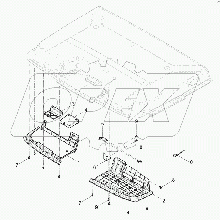  Потолочный короб