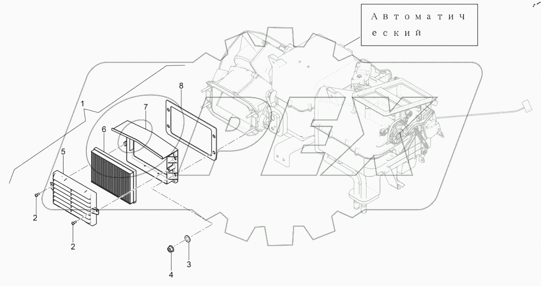  Внешний воздушный фильтр
