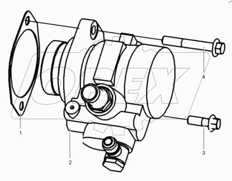  Насос рулевого управления с гидроусилением