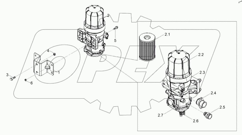  Топливный фильтр