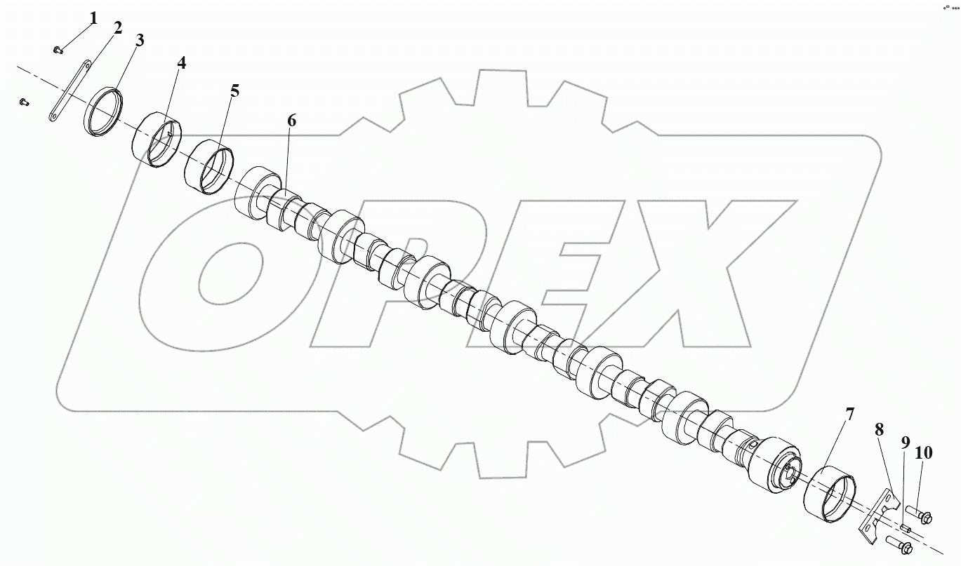  Распределительный механизм